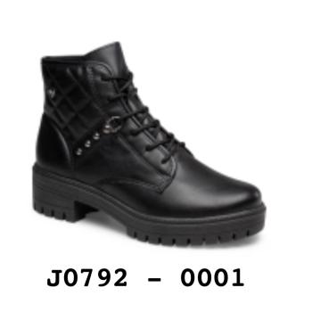 Bota Mississipi Feminina Coturno J0792 Preta 50356