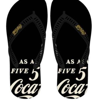 Chinelo Coca Cola Masculino Preto/Preto CC4889 49940 53 F26 M26
