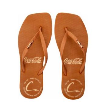 Chinelo Coca Cola Feminino Telha/Telha CC4930 51632 89