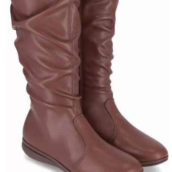 Bota Feminina Rasteira Piccadilly Cano Medio 261025 51364
