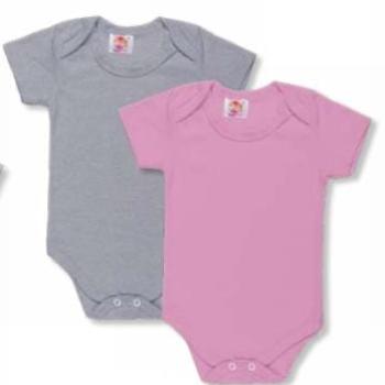 Body Ticos e Ticas Masculino Bebê Manga Curta 21 Rn ao G 43817