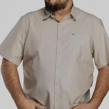 Camisa Social MX Masculina  M/C Fio a Fio 25533 48869