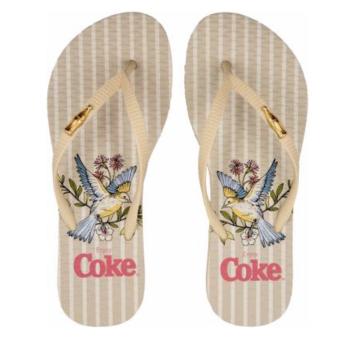 Chinelo Coca Cola Feminino Off White/Off White CC4926 51577