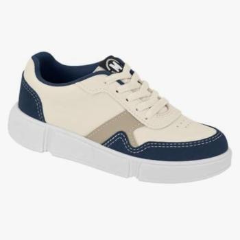 Sapatênis Molekinho 2838123 Branco Off/Marinho/Arreia 43462