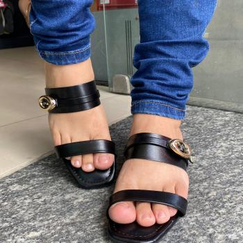 Tamanco Akazzo 207AE Preto 48624