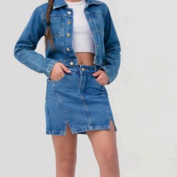 Jaqueta Bk Teen  Adeline Feminina Juvenil 42710015 10 ao 16 44599 k26