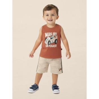 Conjunto Malwee Masculino Infantil 1000139413 Regata/Bermuda 1 ao 3 45079 k26