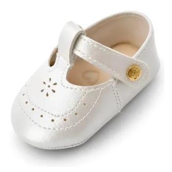 Sapatilha Batizado Angel Pimpolho 0110629 Branco 45037 k26