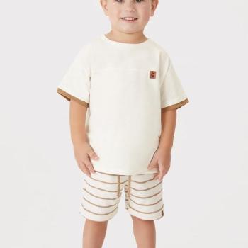Conjunto Carinhoso Masculino Infantil 1000132314 Camiseta/Bermuda 1 ao 3 43718