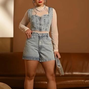 Short Jeans Feminino178 Tradicional Importada SC 51383