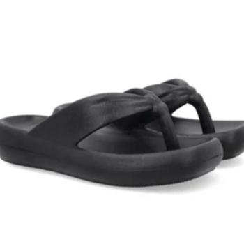 Chinelo Usaflex Poofy Feminino AO12001001 Preto 50361