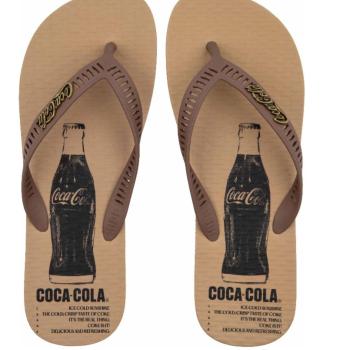 Chinelo Coca Cola  Masculino Caramelo/Marrom CC4853 49632 30
