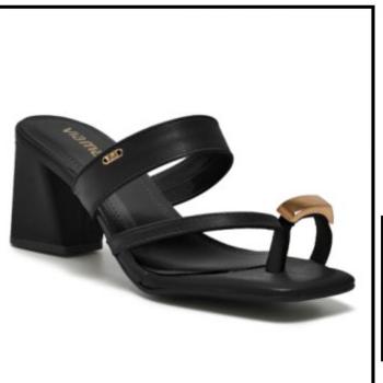 Tamanco Via Marte Feminino 26400601 Preto 50755