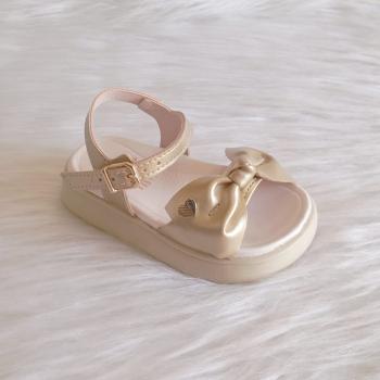 Sandália Mini Sua Cia 705100719 Light Gold 43329