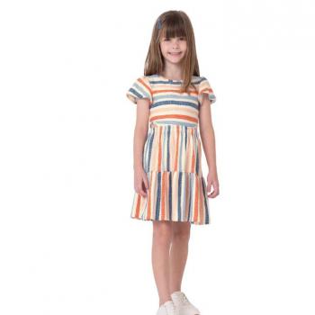 Vestido Malwee Infantil Rodado Cut Out 1000130321 4 ao 8 43051