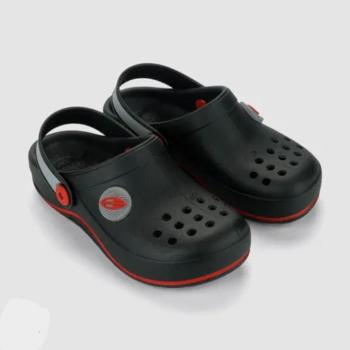 Babuche Mormaii Masculina 12428 Preto/Cinza/Vermelho 43618