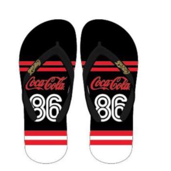 Chinelo Coca Cola Masculino Preto/Preto CC 4990 51685