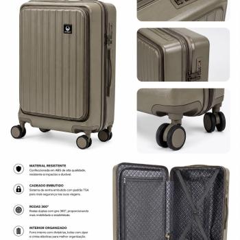 Mala Cruzeiro Intract Material PC Media ''24 360º  Cadeano TSA Expansível 7009 51677