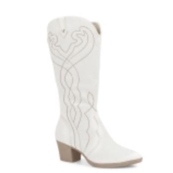 Bota Texana Mississipi Feminina Off/White J1204 50929