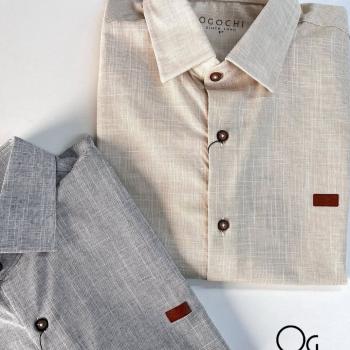 Camisa Social M/C Ogochi Masculia 001541041 49146