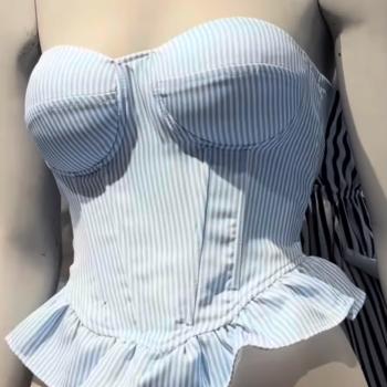 Corset Feminino Importado SC Listrado 52238