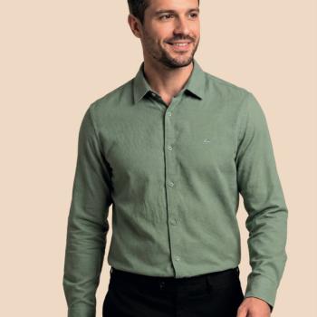 Camisa Social MX Masculina Viscolinho M/L 25558 51940