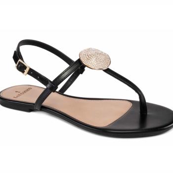 Sandália La Femme Rasteira Feminina 1313226869 Preta 50389