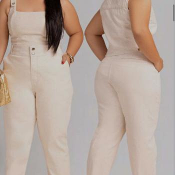 Calça Oppnus Cigarrete Feminina Alfaiataria Plus 1109020004 Francisca 48910