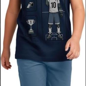 Conjunto Malwee Masculino Infantil 1000136400 Regata/Bermuda 4 ao 6 44222 k26