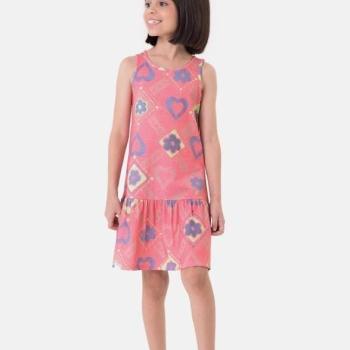 Vestido Malwee Infantil Evase 1000113015 4 ao 8 44034