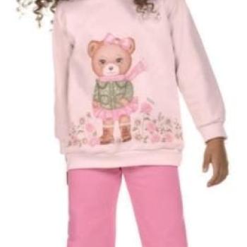 Conjunto Moletom Feminino Infantil 12370 4 ao 10 44327 k26