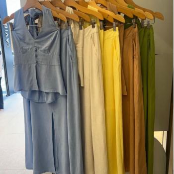 Conjunto La Vida Feminino  com Saia Longa 250458 49265