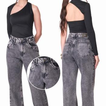 Calça One Jeans Feminina Wide Leg 023931 50348