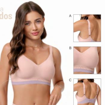 Sutiã Zee Rucci Confort Com Bojo Sem Costura ZR0303001 49314