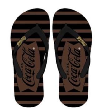 Chinelo Coca Cola Masculino Preto/Preto CC4995 51688