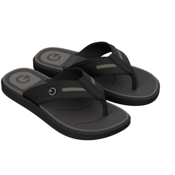 Chinelo Cartago Belgrado Masculina 12612 Preto/Cinza 50620