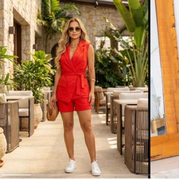 Conjunto Santa Frida Short Latina 49751