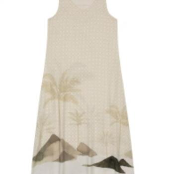 Vestido Midi Evase Tecido 1000129591 48408