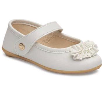 Sapatilha Pimpolho Batizado 0120759C Branco 44428 k26