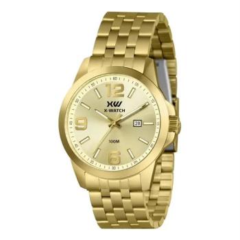 Relógio X-Watch Masculino Dourado XMGS1047 51078
