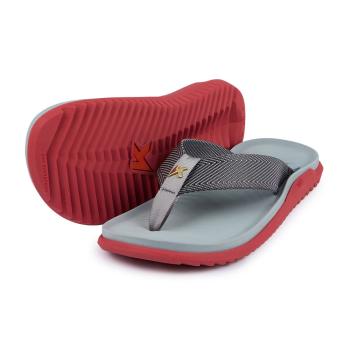 Sandalia Kenner Masculina NK7 Vermelho/Cinza 4000040100 51900