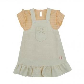 Jardineira Mydouu Baby Feminina 70021 P ao G 43115