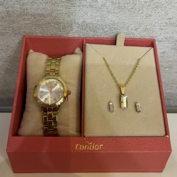 Kit Relógio Feminino Condor C02035NIK/K4K 48180