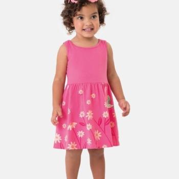 Vestido Malwee Curto Rodado Infantil 1000132114 1 ao 3 43561