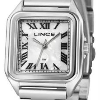 Relogio Lince Feminino Prata Quadrado LQMM071L30 51073