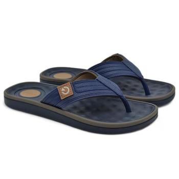 Sandália Cartago Masculina Alabama 11858 Azul/Marrom/Castor 43617