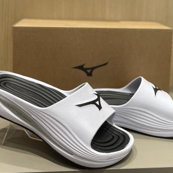 Slid Mizuno Masculino Branco/Preto 160160160 51656