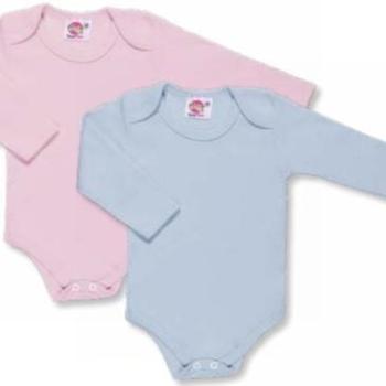 Body Ticos e Ticas Feminino Bebê Manga Longa Liso 9 Rn ao G 43814