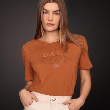 Blusa Gata Bakana Detalhe Couro 8501239123-1 48099