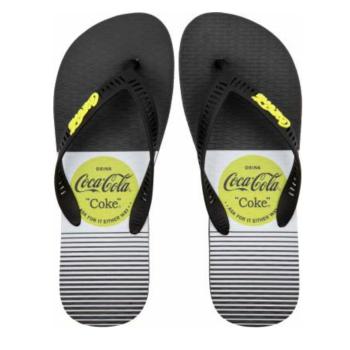Chinelo Coca Cola Masculina CC4857 Preto/Preto 49563